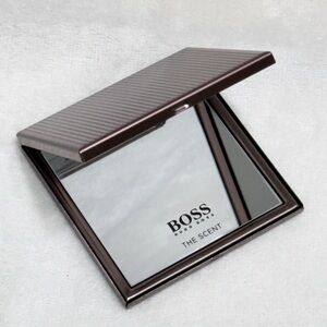 Boss The Scent Compact Mirror - Metallic Brown